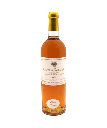 Château Roumieu Cuvée Prestige Sauternes 2007