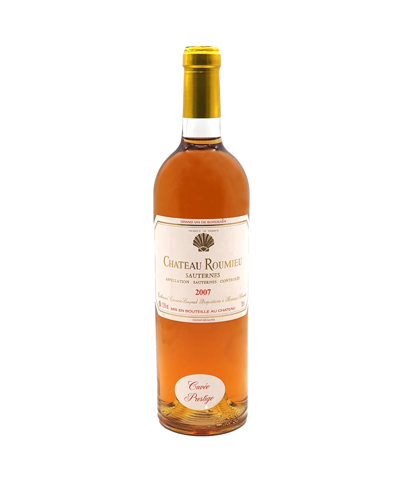 Château Roumieu Cuvée Prestige Sauternes 2007