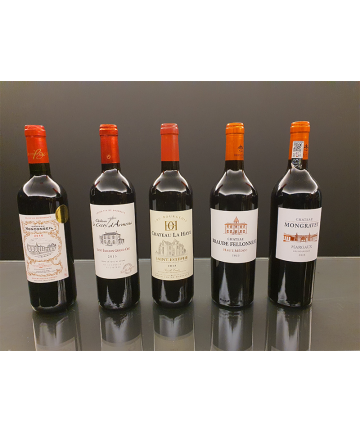 Les 12 Bordeaux rouges