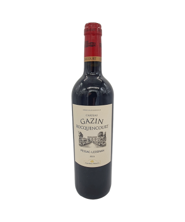 Château Gazin Rocquencourt Pessac-Léognan 2016