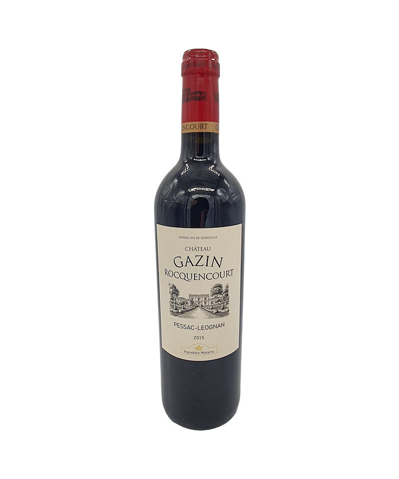 Château Gazin Rocquencourt Pessac-Léognan 2016